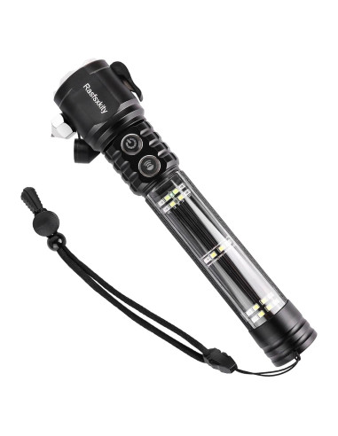 Kit de Emergencia Multifuncional Rasfsxkity con Linterna LED