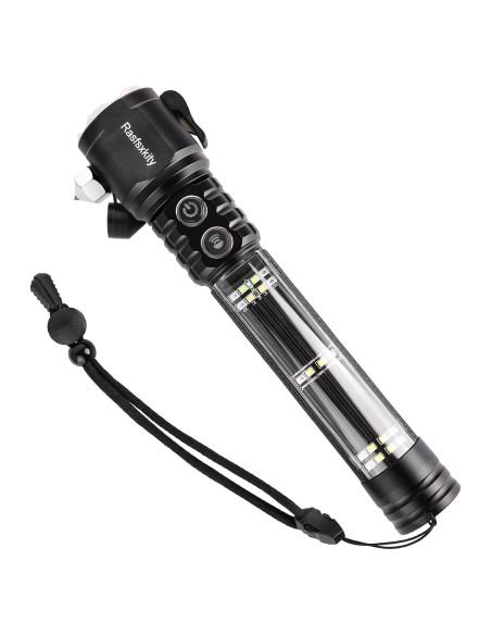 Kit de Emergencia Multifuncional Rasfsxkity con Linterna LED