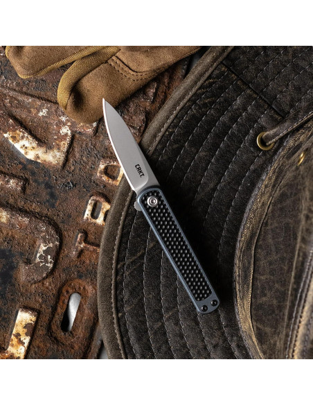 Cuchillo Plegable CRKT Pup EDC AUS 10 Mango Nylon 34g