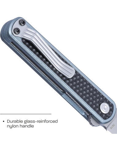 Cuchillo Plegable CRKT Pup EDC AUS 10 Mango Nylon 34g