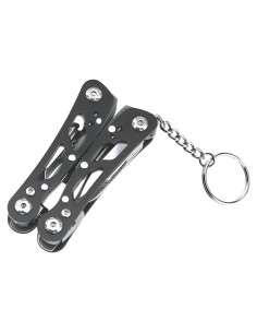 Multiherramienta de Bolsillo Lemiyoo 15 en 1 Acero Inoxidable Negro