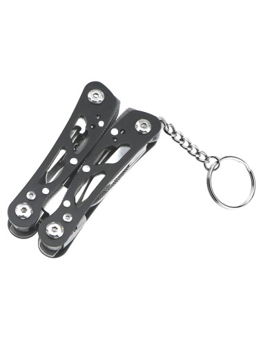 Multiherramienta de Bolsillo Lemiyoo 15 en 1 Acero Inoxidable Negro