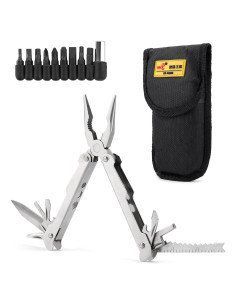 Multi-Herramienta DOWELL 21-en-1 con Alicate y Cuchillo