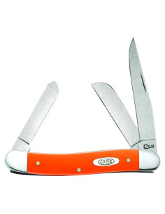 Cuchillo de bolsillo Case Stockman Mediano Naranja 9.21 cm