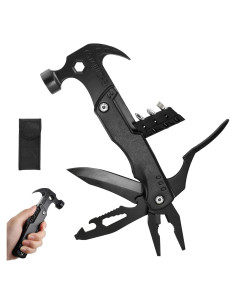 Martillo Multiherramienta 15 en 1 RUIQINQI Acero Inoxidable