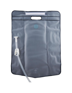 Ducha de Campamento Solar Calentada Coghlan 15L Negra 2