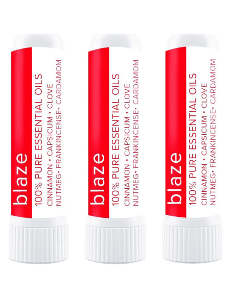 Inhalador Nasal MOXE Blaze | Aromaterapia 100% Natural | 3 Piezas Inhalador Nasal MOXE Blaze | Aromaterapia 100% Natural | 3 Piezas