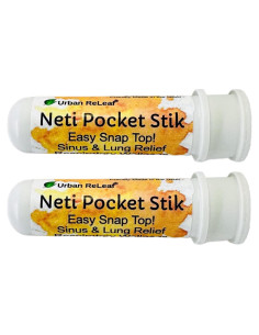 Inhaladores Nasales Urban ReLeaf Neti Pocket Stik Set de 2