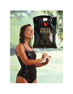 Ducha de Campamento Coghlan's 15.9L Solar Portátil 2