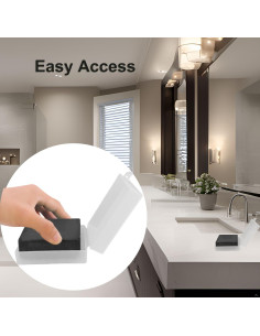 Estuche Cuadrado para Jabón de Viaje Elimeta Transparente 2