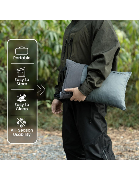 Almohada de Camping OneTigris Wilddream Espuma Memoria 0.61kg