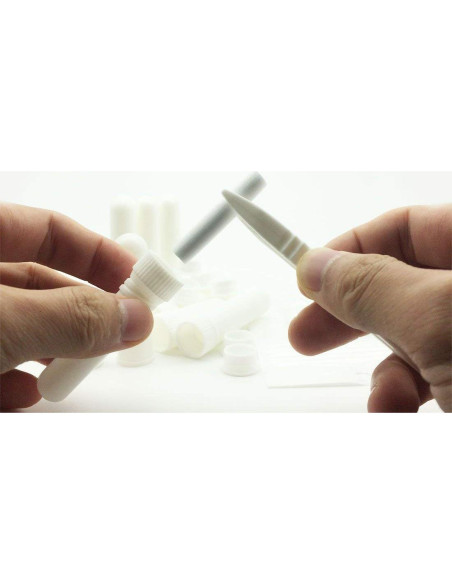 24 Tubos Inhaladores de Plástico ZIOJOVK para Aromaterapia 24 Tubos Inhaladores de Plástico ZIOJOVK para Aromaterapia