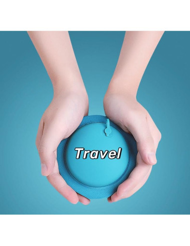 2 Almohadas Inflables Camping 3BirdsHike - Soporte Cuello y Lumbar