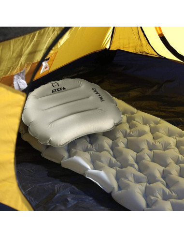 Almohada Inflable ATEPA Camping Ultraligera 35x25cm