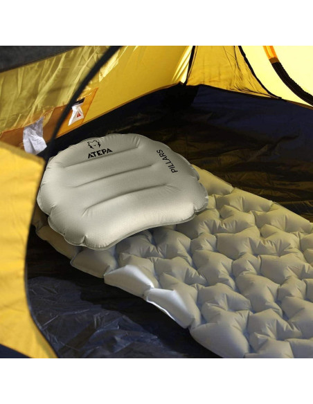 Almohada Inflable ATEPA Camping Ultraligera 35x25cm