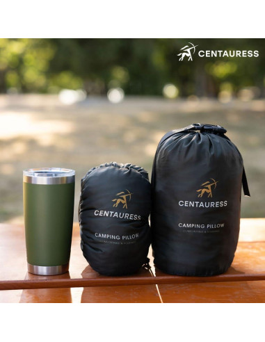 Almohada de Camping Centauress Camo 43x30.5cm Lavable