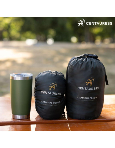 Almohada de Camping Centauress Camo 43x30.5cm Lavable