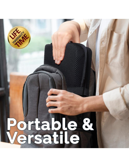 Almohadilla de Asiento Plegable ComfiLife Ergo-Gel 39x29cm