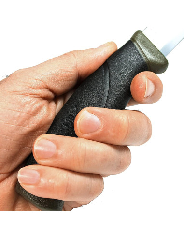 Cuchillo de hoja fija Morakniv Companion 104 mm verde militar