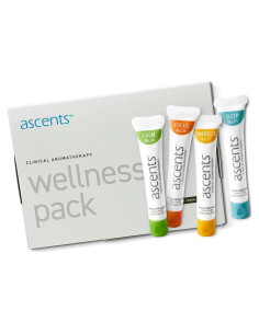 Paquete de Inhaladores de Aromaterapia Aeroscena - Energía, Enfoque, Calma y Descanso