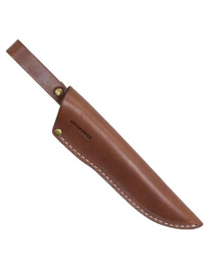 Funda de Cuero Marrón BPS para Cuchillos de Hoja Fija 203 mm
