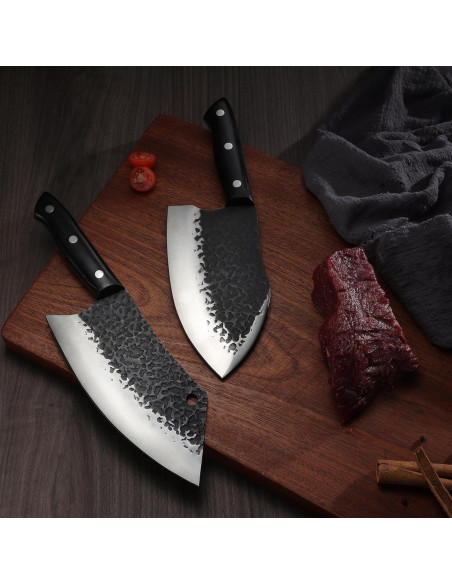 Juego de Cuchillos de Cocina Golden Bird - 13 Piezas Forjados