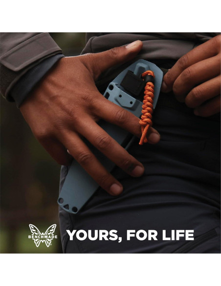 Cuchillo de Exterior Benchmade Intersect Santoprene Azul 6.81cm