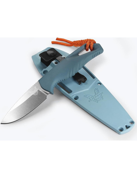 Cuchillo de Exterior Benchmade Intersect Santoprene Azul 6.81cm