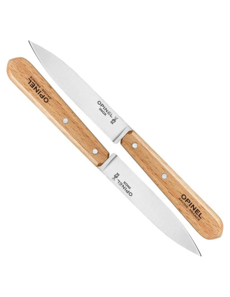Juego de Cuchillos de Pelar Opinel No. 112 - Acero Inoxidable