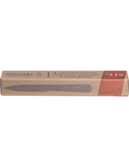 Juego de Cuchillos de Pelar Opinel No. 112 - Acero Inoxidable