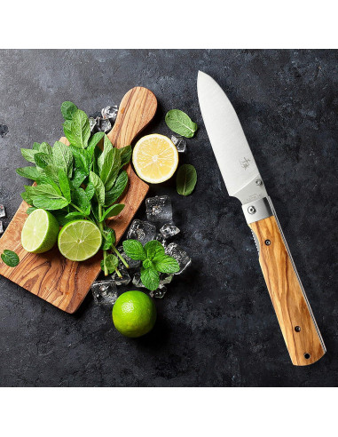 Cuchillo de Pelar Plegable SENBON de Acero Inoxidable 440A