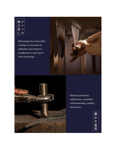 Cuchillo de Chef HOSHANHO 20.3 cm Acero Alto Carbono Forjado