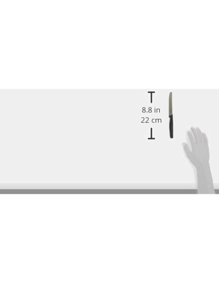 Cuchillo de Carne Victorinox 11.43 cm Serrado Mango Negro