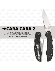 Cuchillo Plegable Spyderco Byrd Cara Cara 2 9.53 cm Acero Inoxidable 2