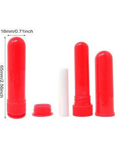 Inhaladores Nasales de Aromaterapia Honbay 10PCS Reutilizables 2