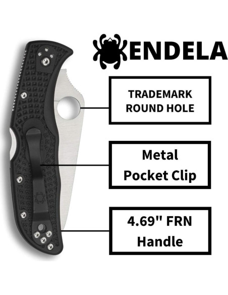 Cuchillo Plegable Spyderco Endela 8.89 cm Acero VG-10