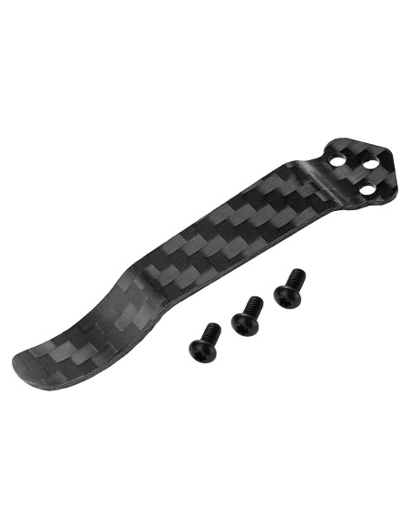 Clip de bolsillo Qtcial de fibra de carbono para Benchmade