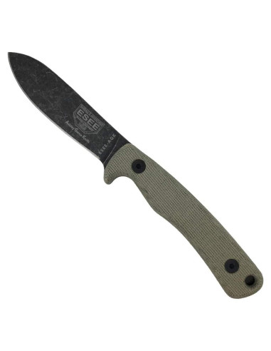Cuchillo de Caza ESEE Ashley AGK con Funda de Cuero 20.96 cm