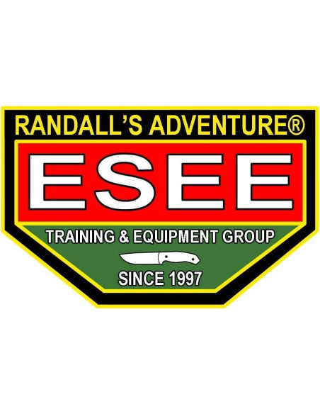 Cuchillo de Caza ESEE Ashley AGK con Funda de Cuero 20.96 cm