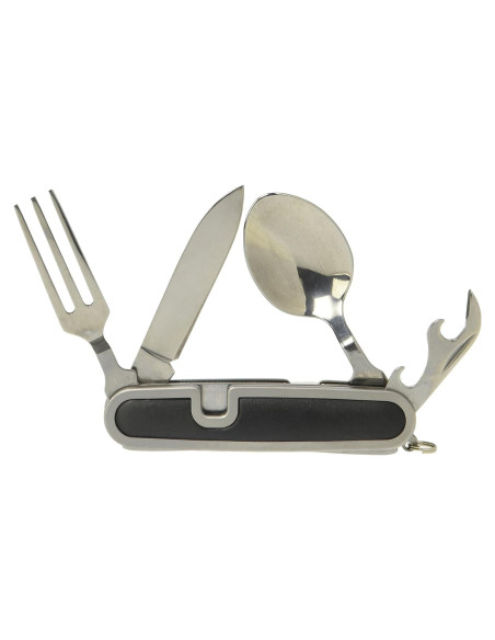 Cuchillo de Campista Coghlan con Tenedor y Cuchara Plegables