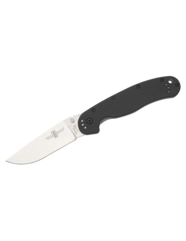 Cuchillo Plegable Ontario Knife Company RAT 1 Negro EDC 21.6 cm