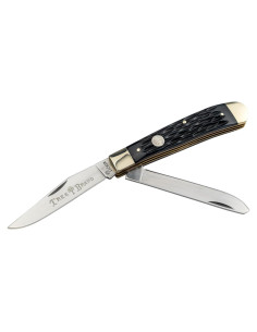 Cuchillo Plegable BOKER Trapper D2 Hueso Negro 7.62 cm
