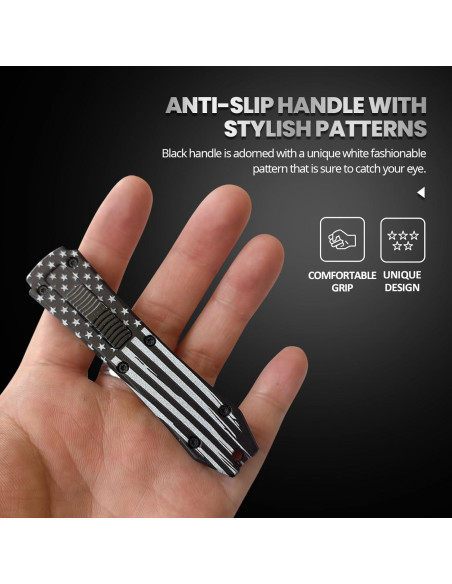 Cuchillo de bolsillo COLDOWN EDC con 10 hojas reemplazables