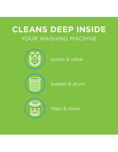 Limpiador de Lavadora Affresh 6 Tabletas Ecológicas HE 2