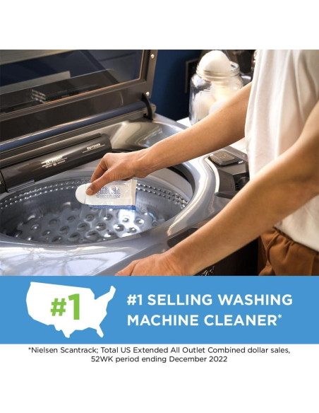 Limpiador de Lavadora Affresh 6 Tabletas Ecológicas HE