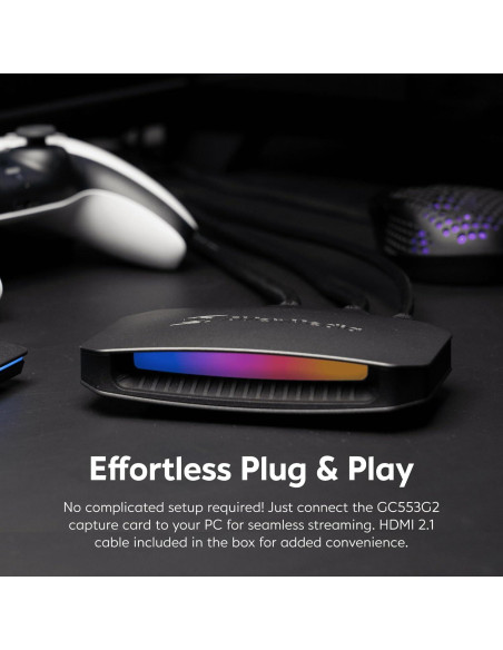 Tarjeta de Captura 4K60 AVerMedia GC553G2 HDMI 2.1, Baja Latencia