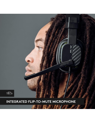 Auriculares de Diadema Astro A10 Gen 2 para Juegos - Negro