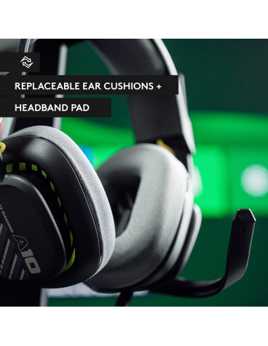 Auriculares de Diadema Astro A10 Gen 2 para Juegos - Negro