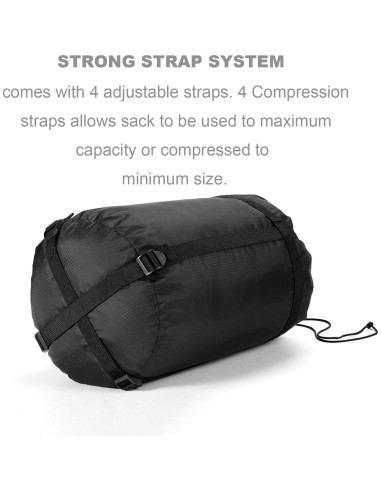 Saco de Compresión Borogo 36L 2-Pack Nylon Impermeable