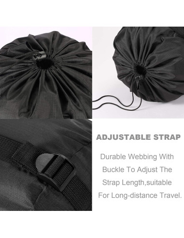 Saco de Compresión Borogo 36L 2-Pack Nylon Impermeable